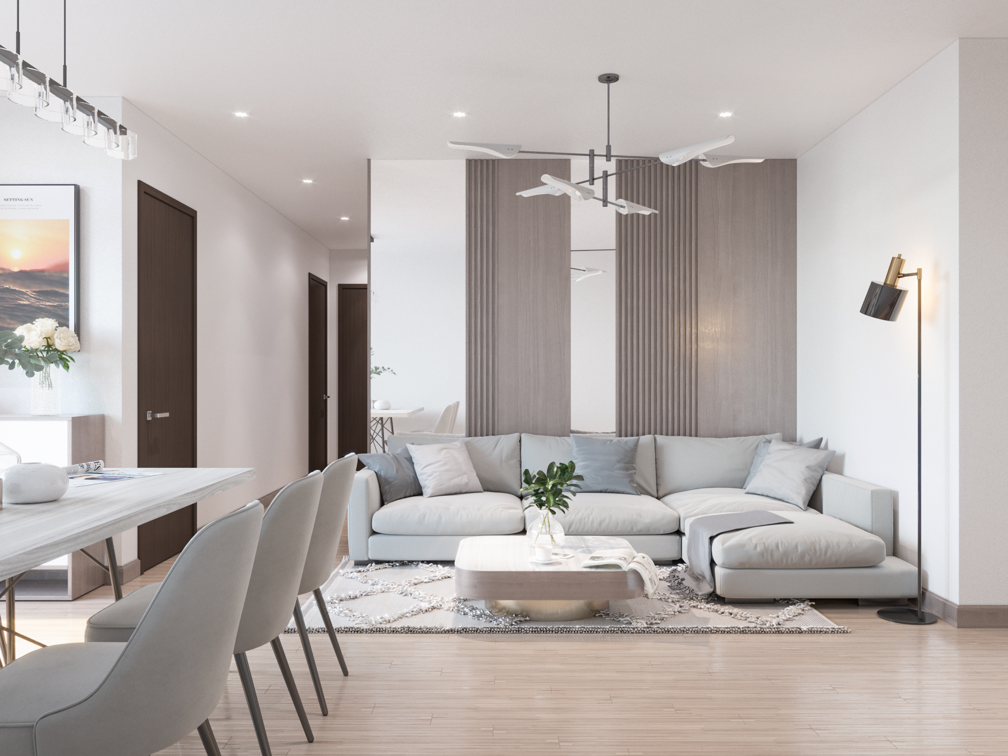 Top 10 Mẫu thiết kế nội thất chung cư đẹp nhất hiện nay