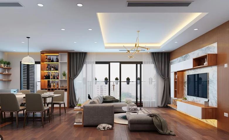 Top 10 Mẫu thiết kế nội thất chung cư đẹp nhất hiện nay