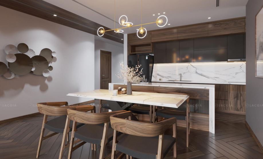 Kinh nghiệm thiết kế nội thất phòng bếp đẹp hợp phong thủy